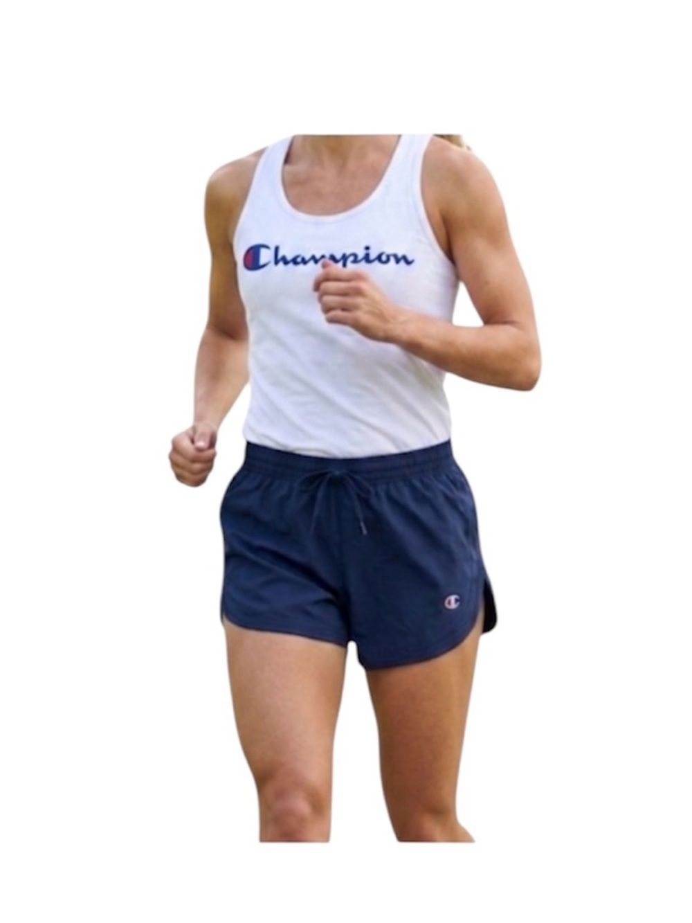 New Champion Women Blue Athletic Shorts Size: Medium